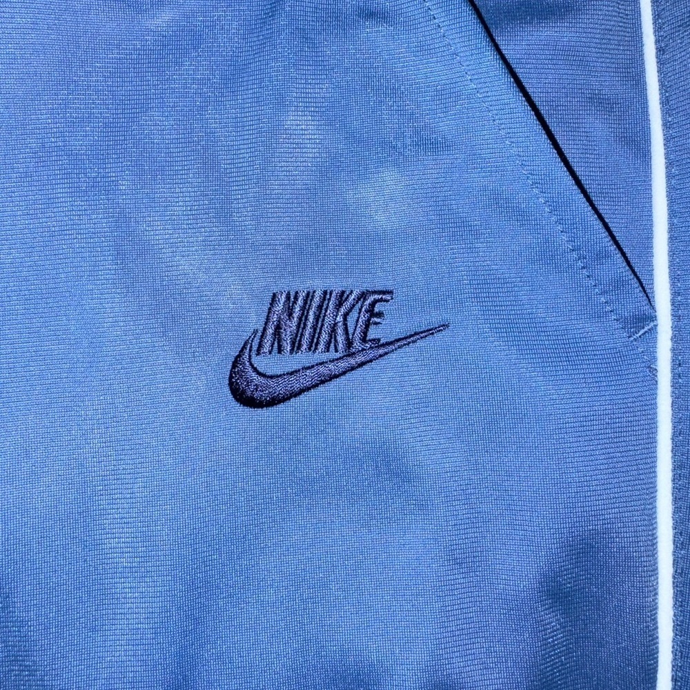 Nike Sportswear Heritage Track Pant Women’s Size L Blue & White CD4152-469 NWT - Picture 2 of 7